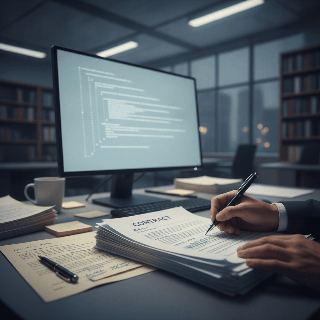 Who Owns an AI-Drafted Legal Document? Copyright Questions for Advocates