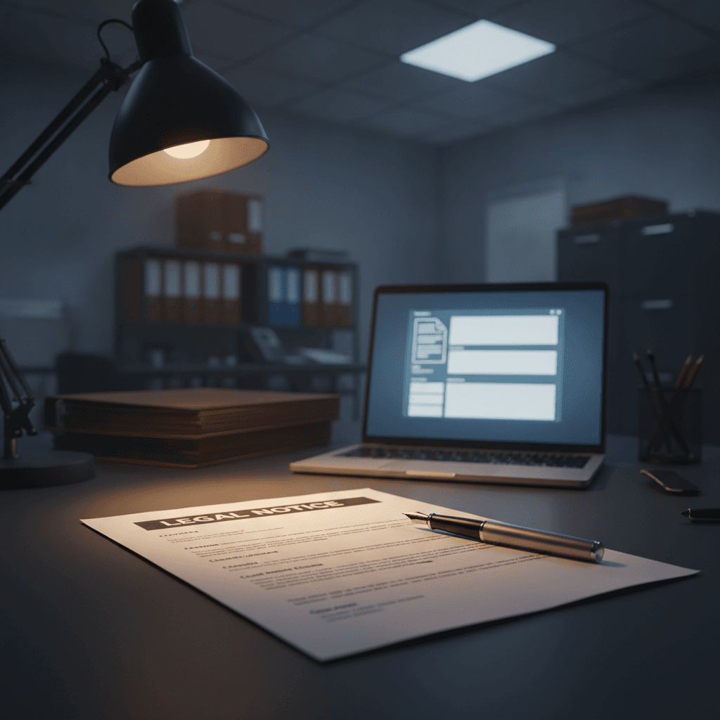 AI for Legal Notice Drafting: The First Document in Every Dispute