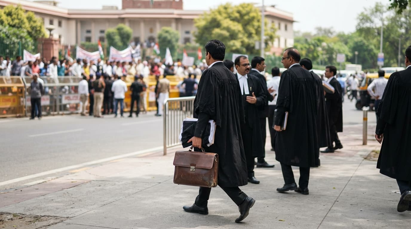 Supreme Court to Hear Petition on Lawyers' Difficulties During Delhi Protests
