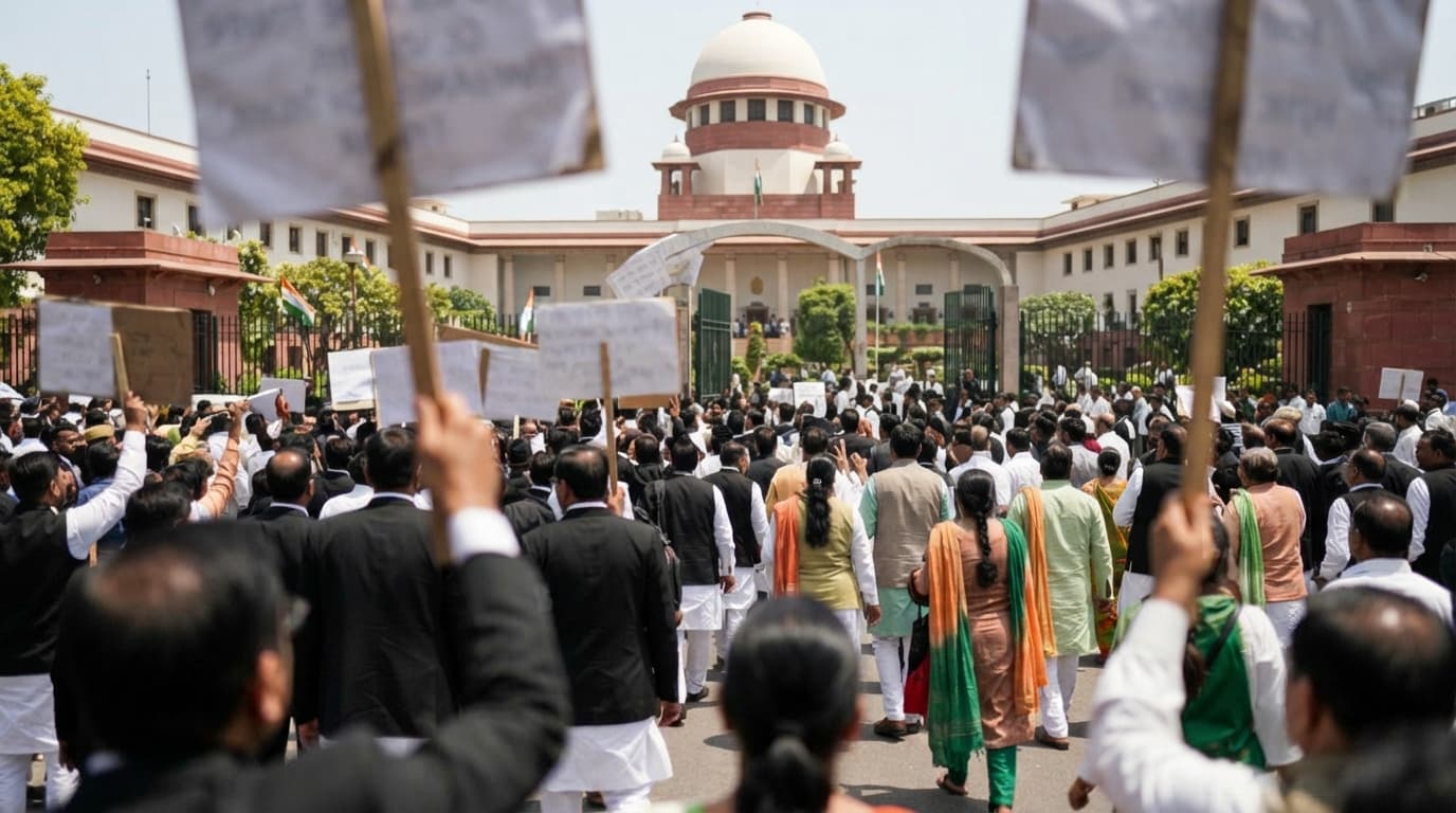 Supreme Court Agrees to Hear Plea Seeking Ban on Political Demonstrations Within Court Premises